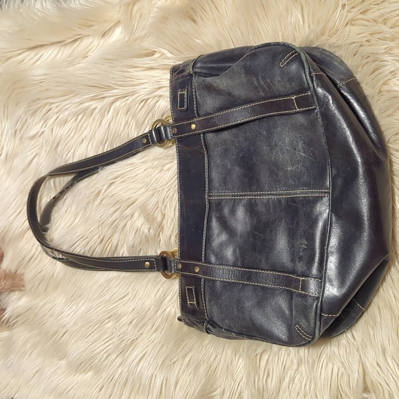 Black leather Etienne Aigner Purse - Picture 6 of 14